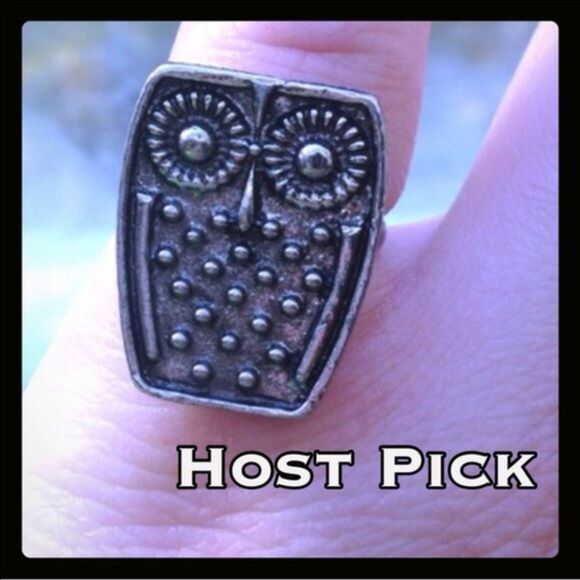 (C2) Owl Ring - Picture 1 of 4